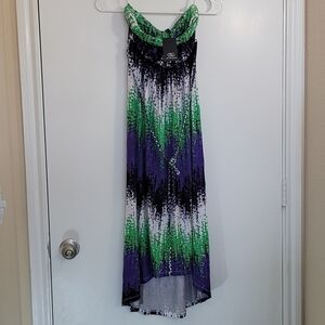 NWT Tart Collection Maxi Sleeveless Tie Dye Dress Size Medium